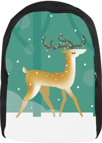 Backpack 3D - New Year DEER - Mfest