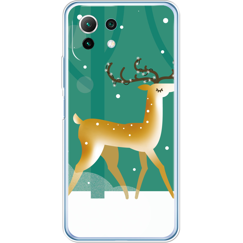 Чехол Xiaomi - New Year DEER - Mfest