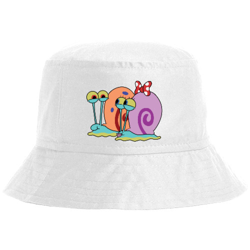 Bucket Hat - Gary the snail family couple - Mfest