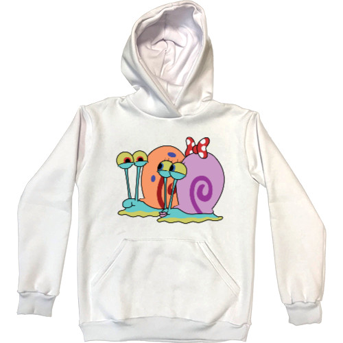 Kids' Premium Hoodie - Gary the snail family couple - Mfest