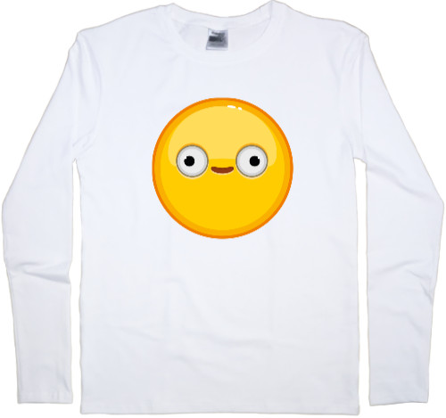 Kids' Longsleeve Shirt - Smile emoji - Mfest