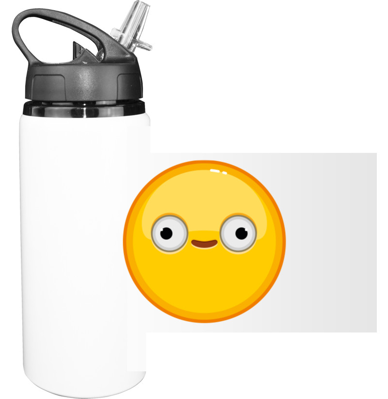 Sport Water Bottle - Smile emoji - Mfest