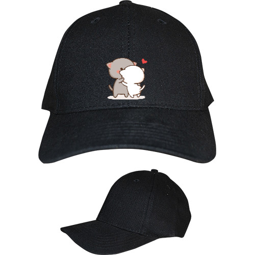 Kids' Baseball Cap 6-panel - Cats kissing - Mfest