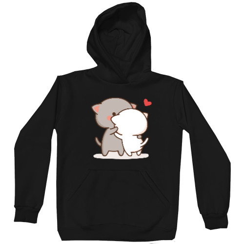 Kids' Premium Hoodie - Cats kissing - Mfest