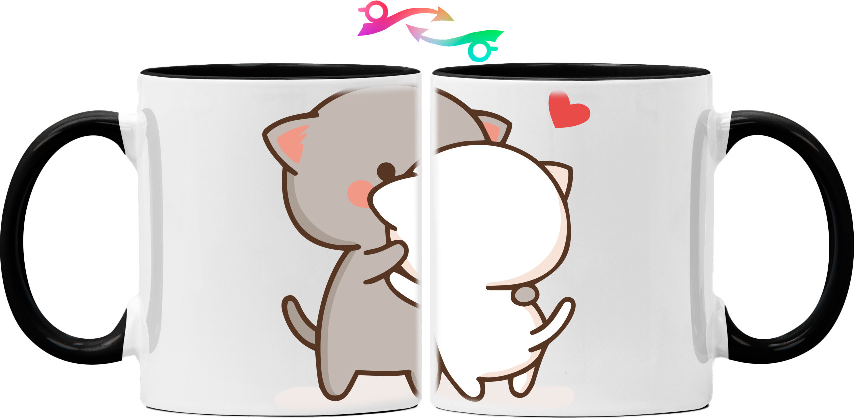 Mug - Cats kissing - Mfest