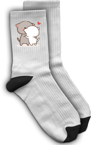 Socks - Cats kissing - Mfest