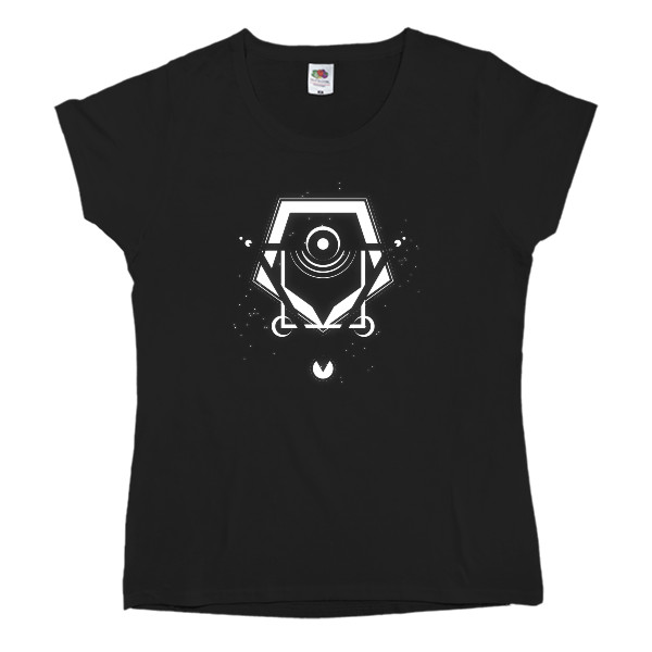 Women's T-shirt Fruit of the loom - Space signals - Mfest