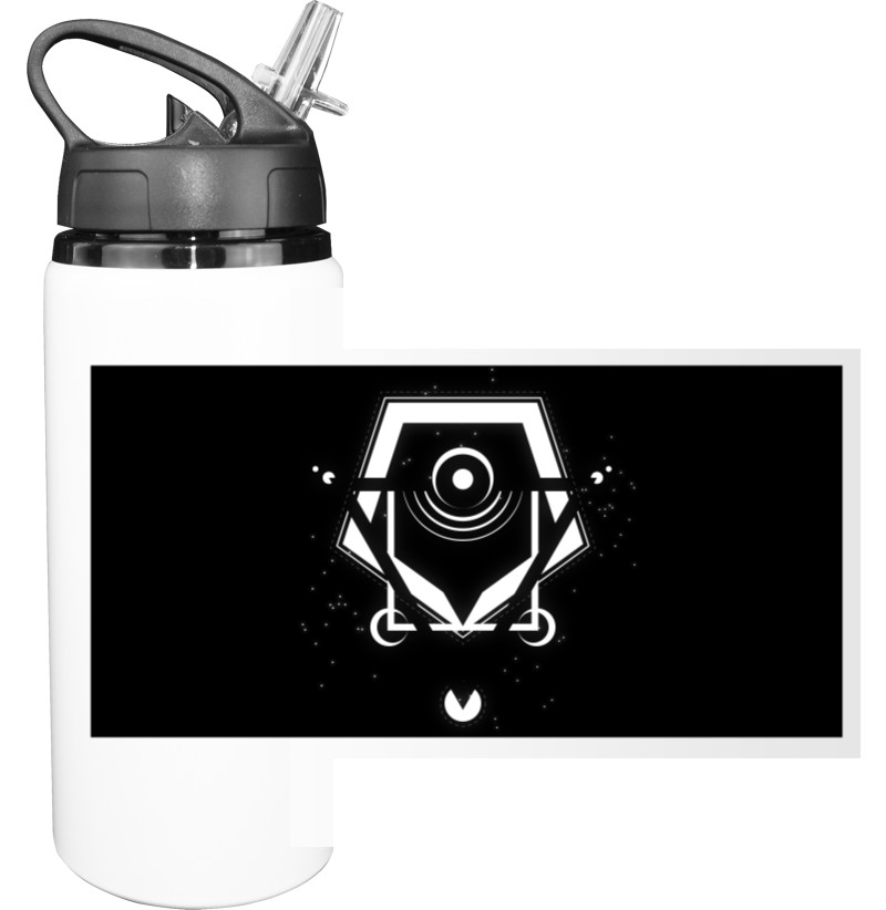 Sport Water Bottle - Space signals - Mfest