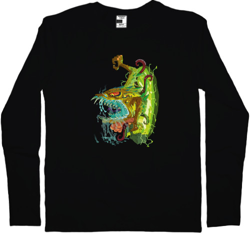 Men's Longsleeve Shirt - Monster Mayhem (Рик и Морти) - Mfest