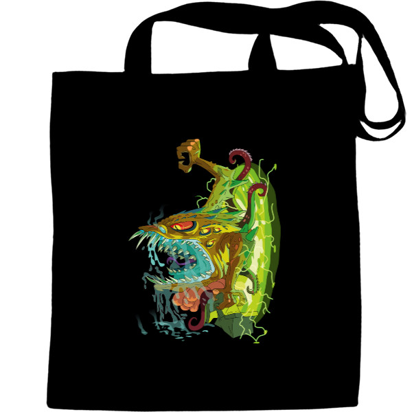 Tote Bag - Monster Mayhem (Рик и Морти) - Mfest