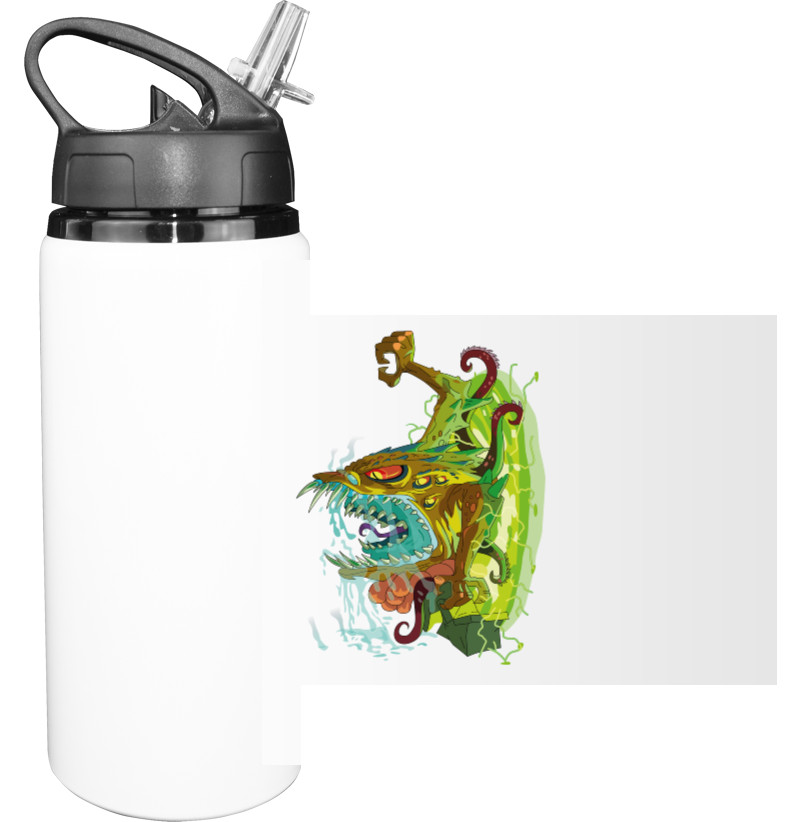 Sport Water Bottle - Monster Mayhem (Рик и Морти) - Mfest