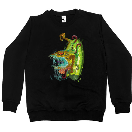 Men’s Premium Sweatshirt - Monster Mayhem (Рик и Морти) - Mfest