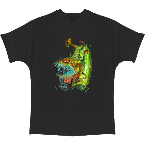 T-shirt Oversize - Monster Mayhem (Рик и Морти) - Mfest