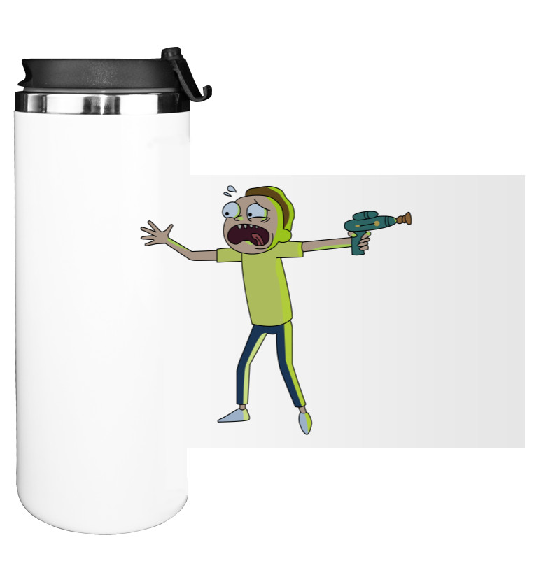 Water Bottle on Tumbler - Морти Смит (Рик и Морти) - Mfest