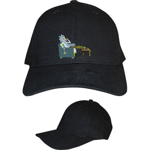 Kids' Baseball Cap 6-panel - Рик Санчез (Рик и Морти) - Mfest