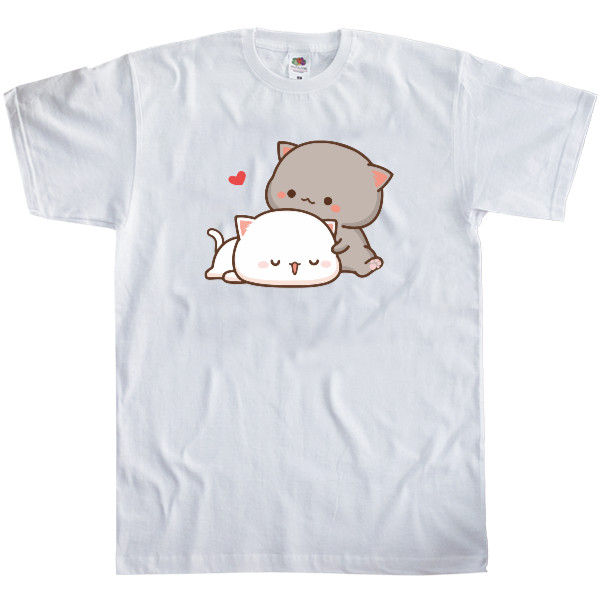 Kids' T-Shirt Fruit of the loom - Cats in love 2 - Mfest