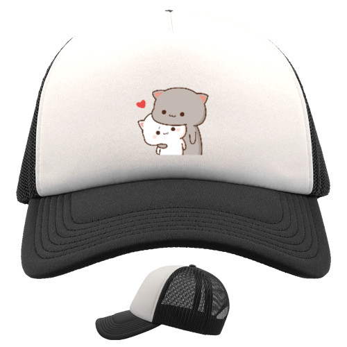 Kids' Trucker Cap - Cats in love 1 - Mfest