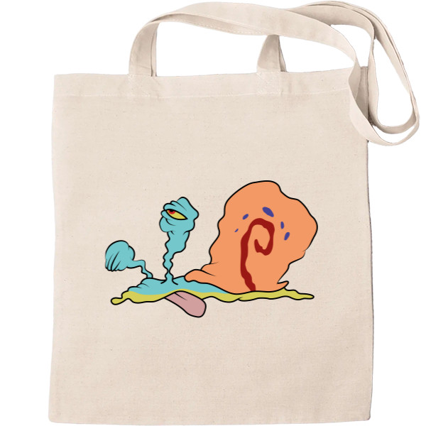 Tote Bag - GARY THE SNAIL (TIRED) / УЛИТКА ГЭРИ (УСТАЛ) - Mfest