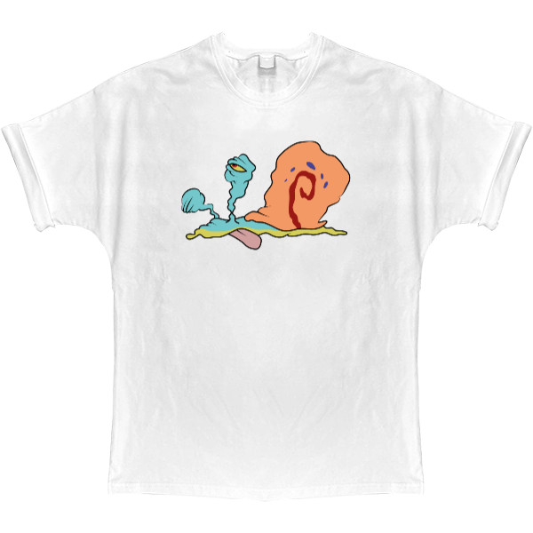 T-shirt Oversize - GARY THE SNAIL (TIRED) / УЛИТКА ГЭРИ (УСТАЛ) - Mfest