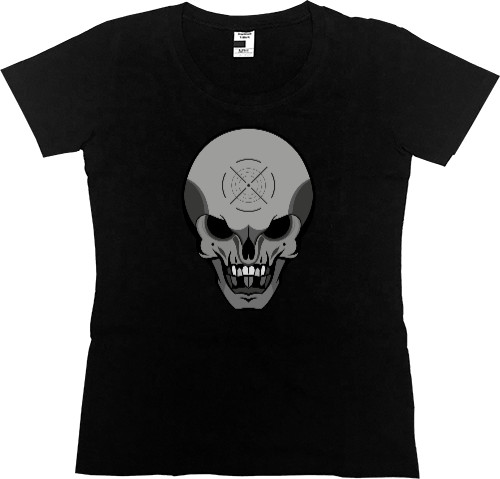 Women's Premium T-Shirt - Skull / Череп - Mfest