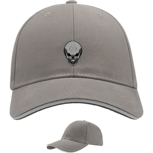 Sandwich Baseball Cap - Skull / Череп - Mfest