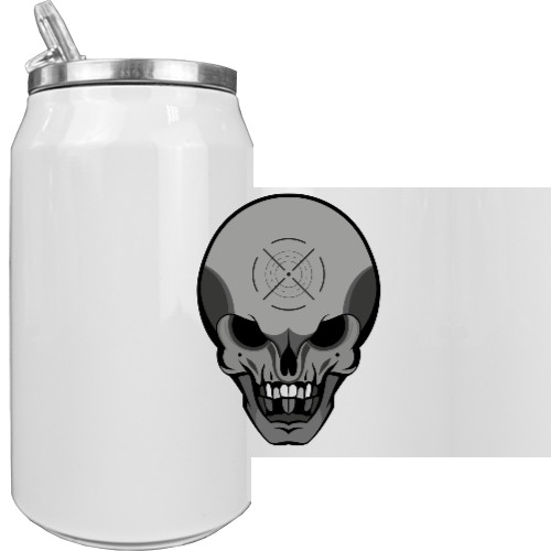 Aluminum Can - Skull / Череп - Mfest