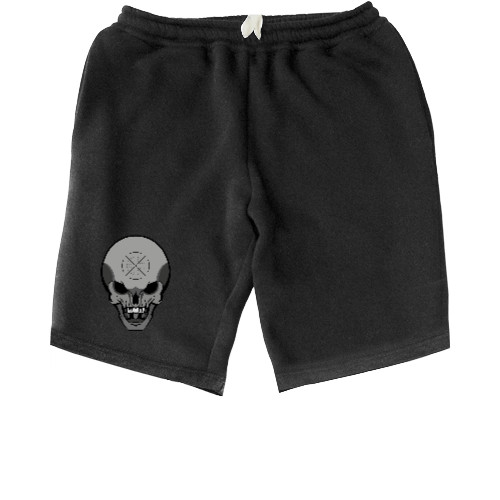 Men's Shorts - Skull / Череп - Mfest