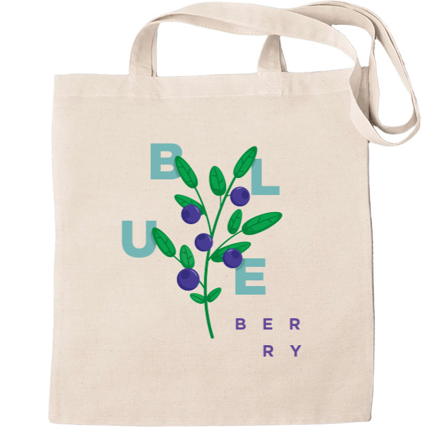 Tote Bag - Blueberry / Черника - Mfest