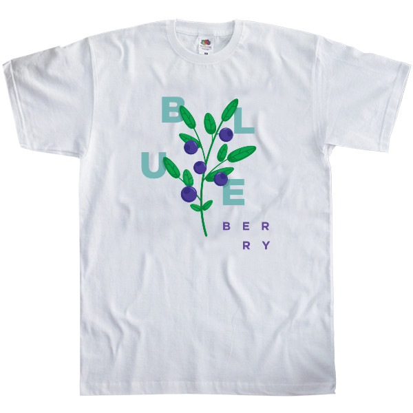 Kids' T-Shirt Fruit of the loom - Blueberry / Черника - Mfest