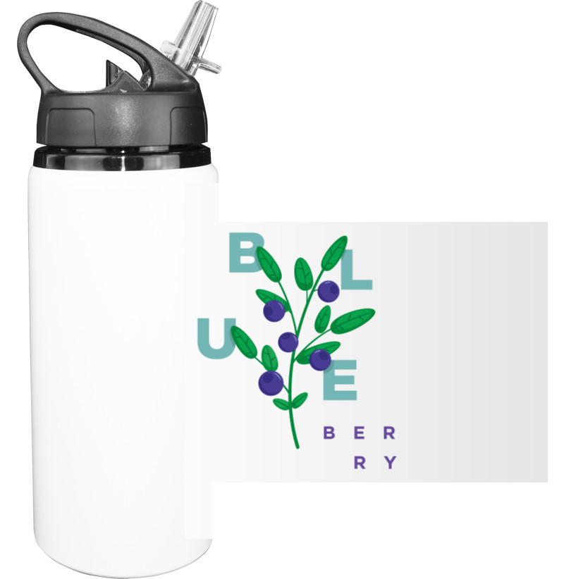 Sport Water Bottle - Blueberry / Черника - Mfest