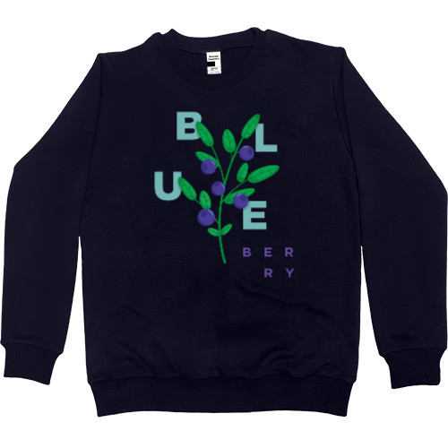 Men’s Premium Sweatshirt - Blueberry / Черника - Mfest