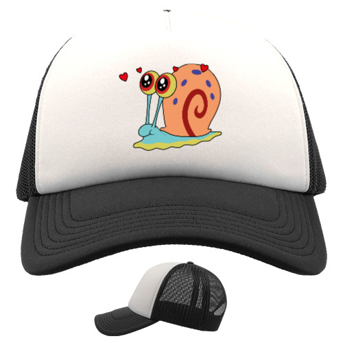 Trucker Cap - GARY THE SNAIL (IN LOVE) / УЛИТКА ГЭРИ (ВЛЮБЛЕНА) - Mfest