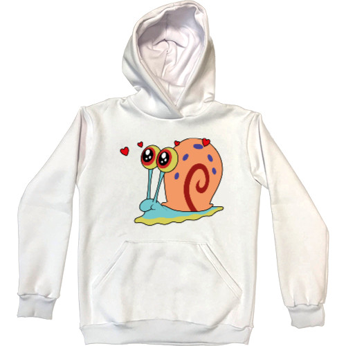 Kids' Premium Hoodie - GARY THE SNAIL (IN LOVE) / УЛИТКА ГЭРИ (ВЛЮБЛЕНА) - Mfest