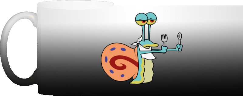 GARY THE SNAIL (READY TO EAT) / УЛИТКА ГЭРИ (ХОЧЕТ КУШАТЬ)