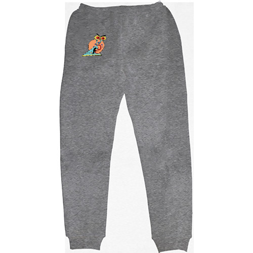 Men's Sweatpants - GARY THE SNAIL (SCREAM) / УЛИТКА ГЭРИ (КРИЧИТ) - Mfest