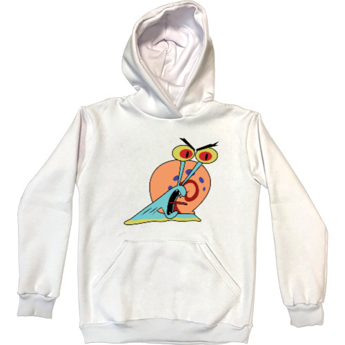 Kids' Premium Hoodie - GARY THE SNAIL (SCREAM) / УЛИТКА ГЭРИ (КРИЧИТ) - Mfest