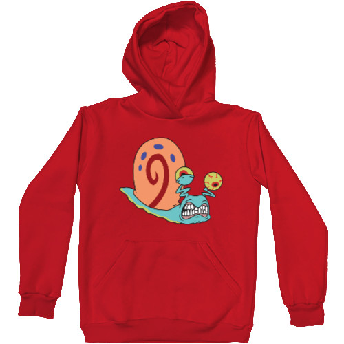 Unisex Hoodie - GARY THE SNAIL (ANGRY) / УЛИТКА ГЭРИ (ЗЛАЯ) - Mfest