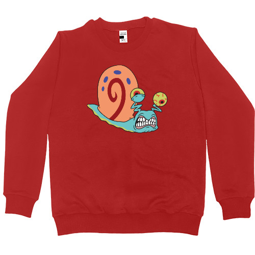 Kids' Premium Sweatshirt - GARY THE SNAIL (ANGRY) / УЛИТКА ГЭРИ (ЗЛАЯ) - Mfest