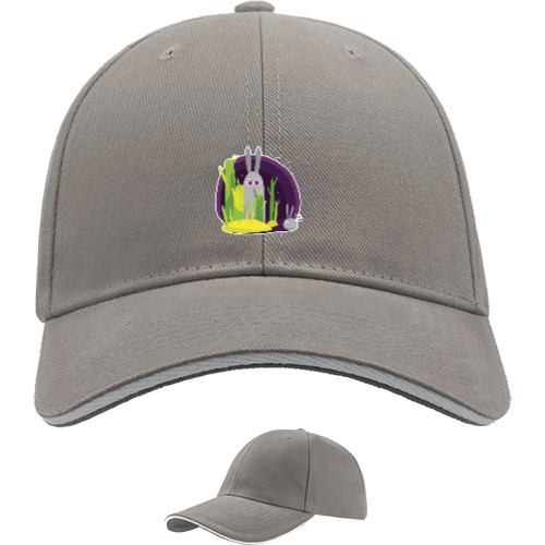 Sandwich Baseball Cap - CARTOON BUBBLEGUM RABBIT / МУЛЬТЯШНЫЙ КРОЛИК - Mfest