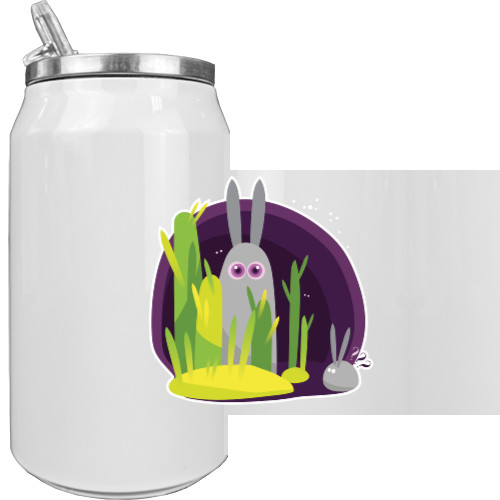 Aluminum Can - CARTOON BUBBLEGUM RABBIT / МУЛЬТЯШНЫЙ КРОЛИК - Mfest