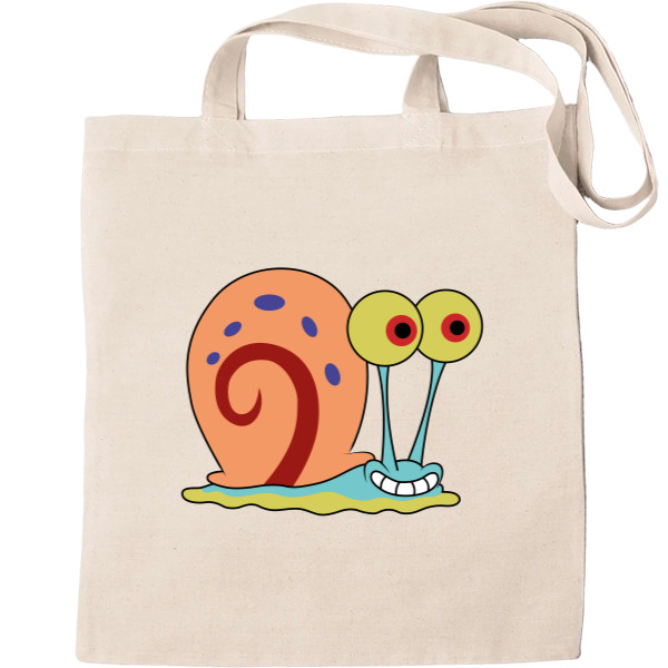 Tote Bag - УЛИТКА ГЭРИ (SMILE) - Mfest