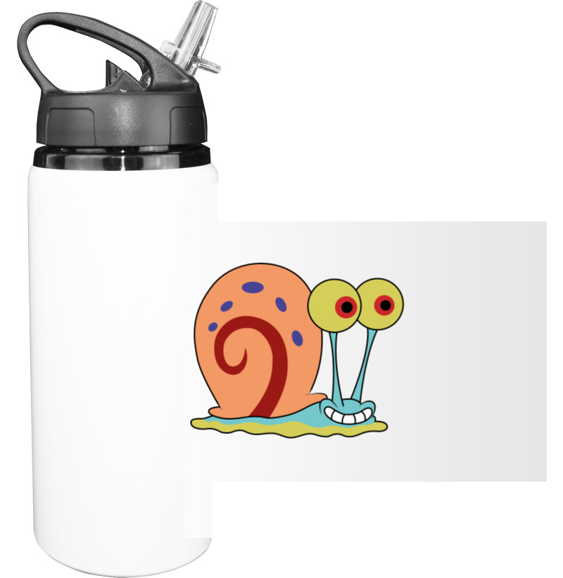 Sport Water Bottle - УЛИТКА ГЭРИ (SMILE) - Mfest