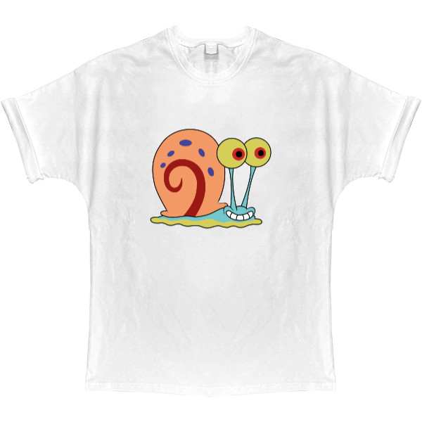 T-shirt Oversize - УЛИТКА ГЭРИ (SMILE) - Mfest