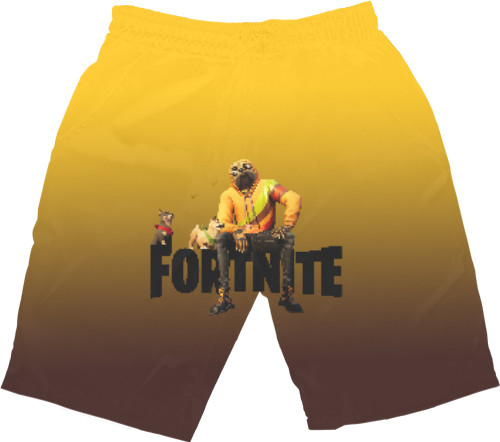 Kids' Shorts 3D - fortnite doggo - Mfest