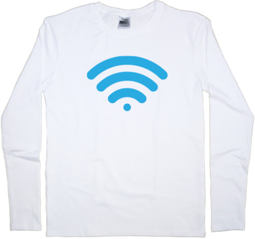 Kids' Longsleeve Shirt - wireless-signal - Mfest