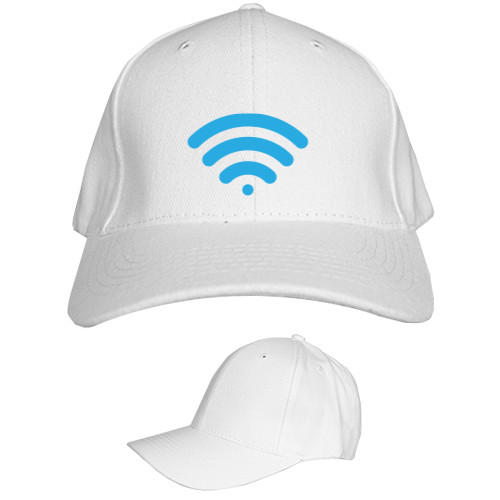 Kids' Baseball Cap 6-panel - wireless-signal - Mfest