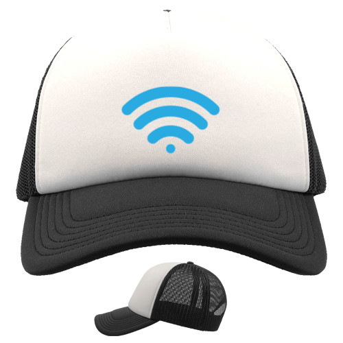 Kids' Trucker Cap - wireless-signal - Mfest