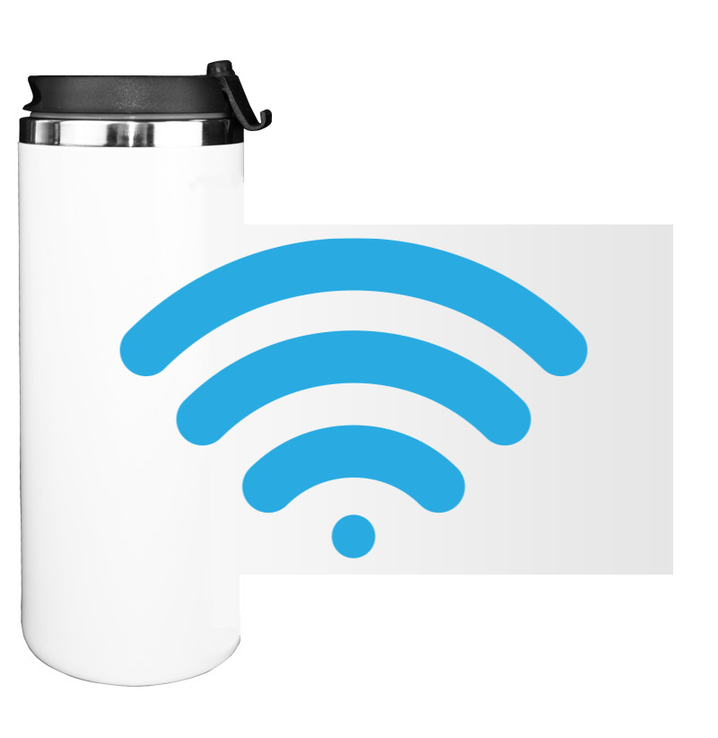 Water Bottle on Tumbler - wireless-signal - Mfest