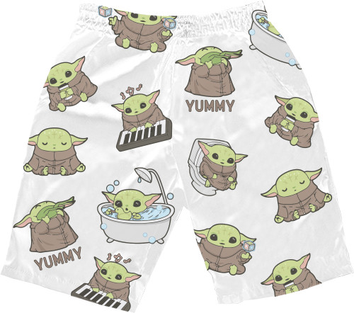 Kids' Shorts 3D - Baby Yoda - Mfest