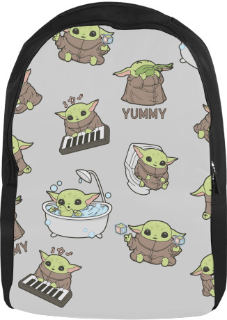 Backpack 3D - Baby Yoda - Mfest